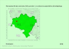 Stanowisko ślimaka winniczka w woj. dolnośląskim - Bolesławiec