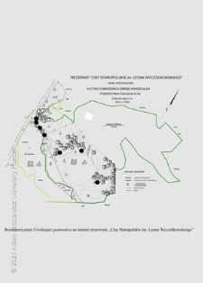 Rozmieszczenie Urodiaspis pannonica na terenie rezerwatu "Cisy Staropolskie im. Leona Wycz&oacute;łkowskiego"