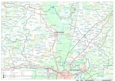 Stanowiska ślimaka winniczka w powiecie bydgoskim w 2017 roku